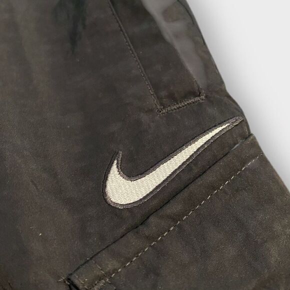 Nike Big Kids Woven Black Cargo Pants size 6 M (5-6 Years) New with Tags - Picture 4 of 11